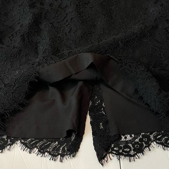 Lauren Ralph Lauren Sheer Black Lace Party Event Pencil Skirt NWT Size 4 - Picture 8 of 13